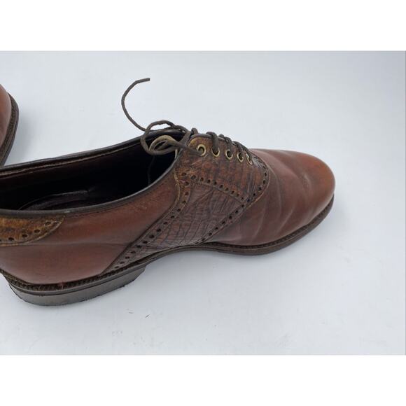 Footjoy Classics Golf Shoes / 9W Brown Leather / Used Condition 9 W main image 5
